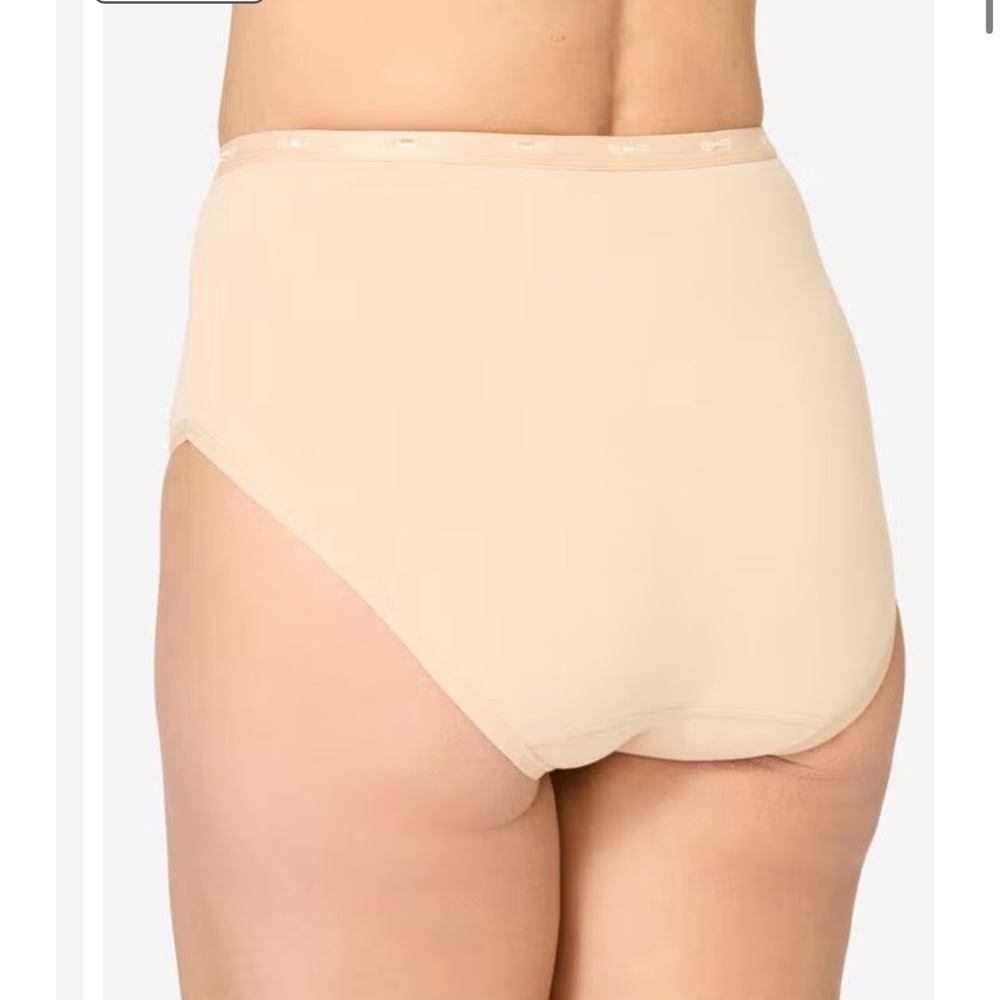 NWT Avenue Tan Cotton Panties Intimates Sleepwear Modern Print 3 Pack Brief - Picture 3 of 9